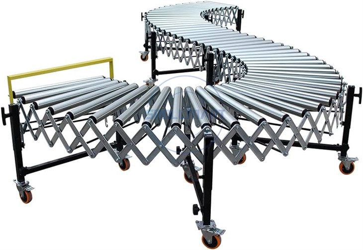 Heavy Duty Expandable Conveyor For Truck Loading